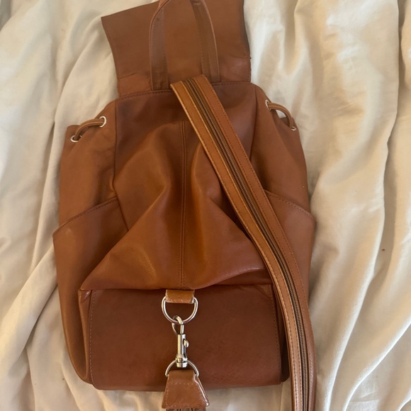 St. John’s Bay genuine leather mini backpack / shoulder bag main image 7
